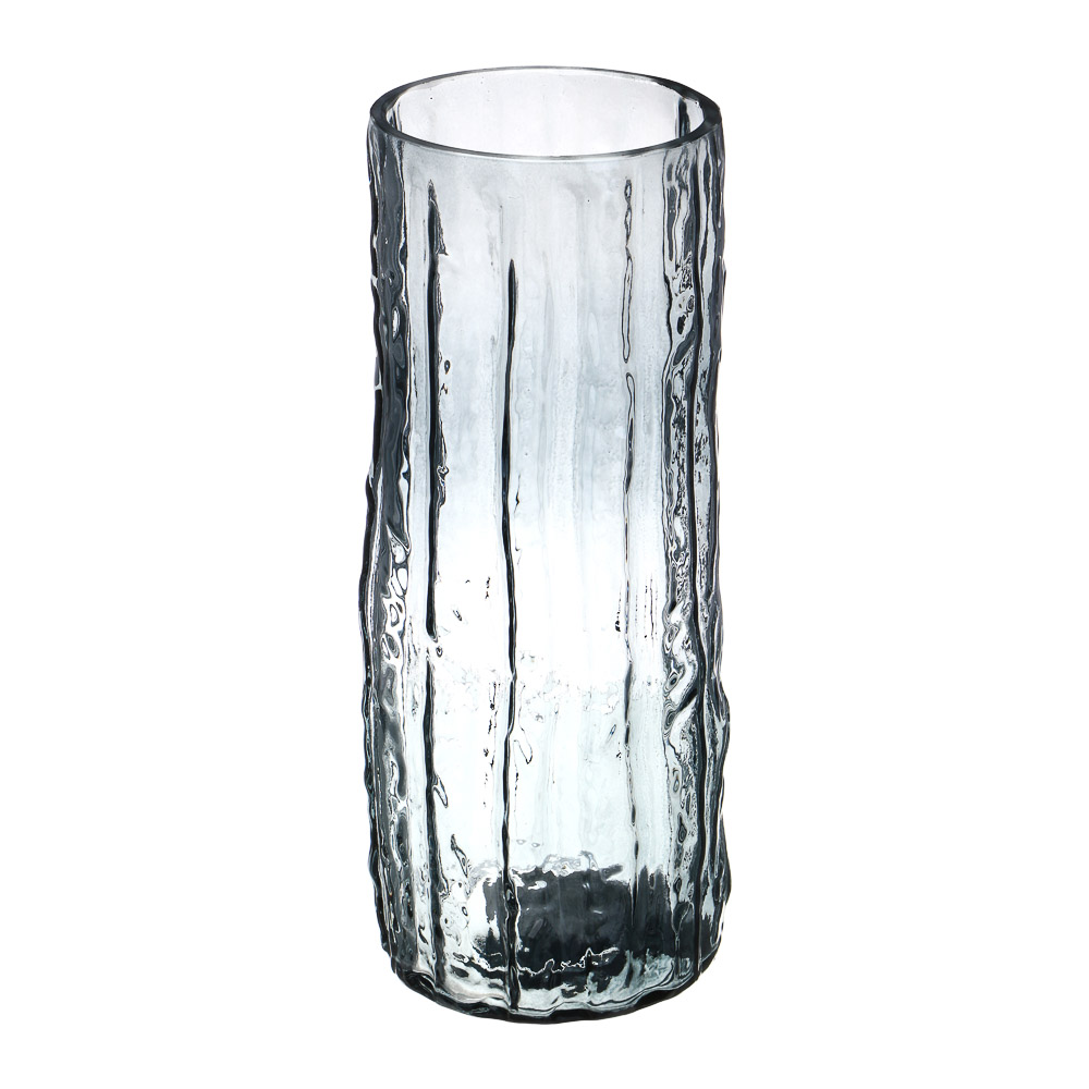 Ваза стеклянная, 9x24см, 2 цвета - #2