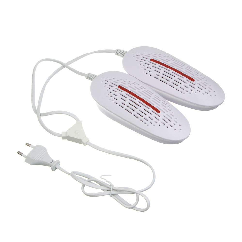 LEBEN Сушилка для обуви, пластик, 220В, 12Вт, ультрафиолет, белый - #3