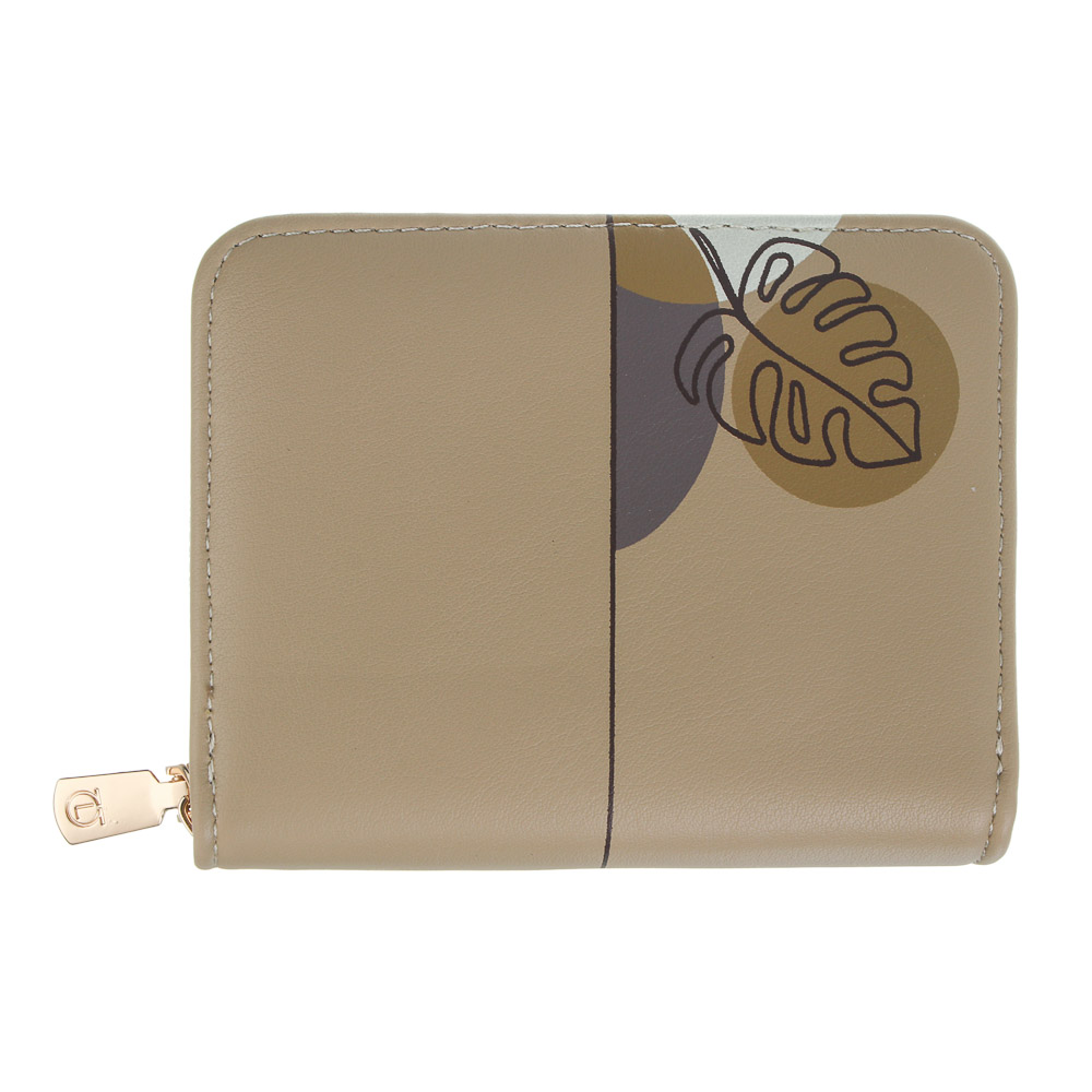 ЮL Астирия II Кошелек для карт,купюр и монет с отделением на молнии ПУ, 11,5х9х2,5см, 2 цв, КЖ24-21 - #2