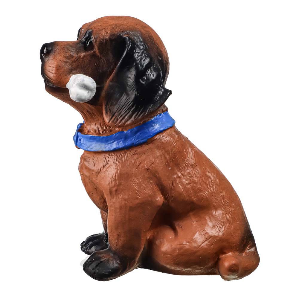 Копилка Пес с косточкой, 15x10x13 см, гипс - #4