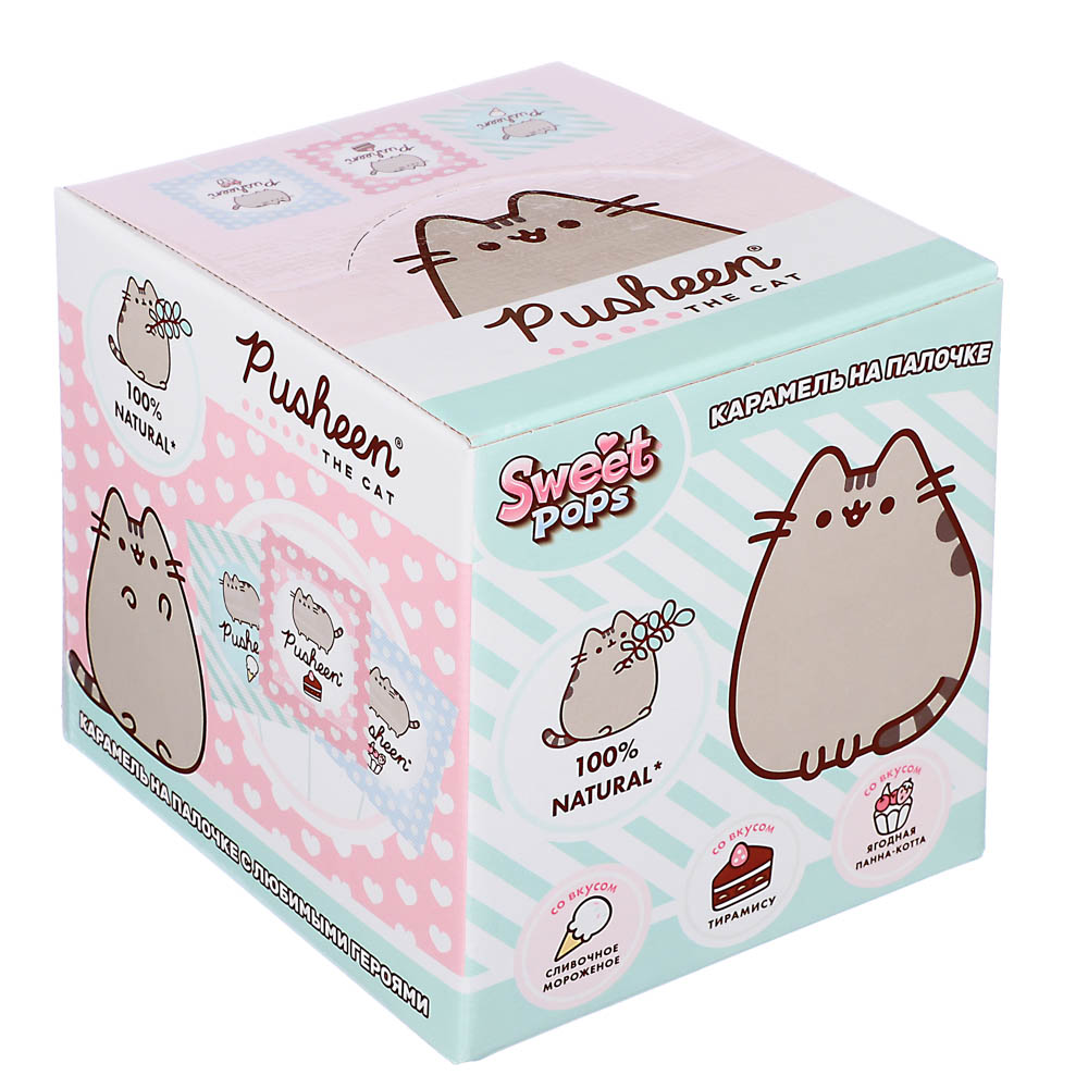 SWEET POPS PUSHEEN Карамель круглая на палочке, 10 г. - #5