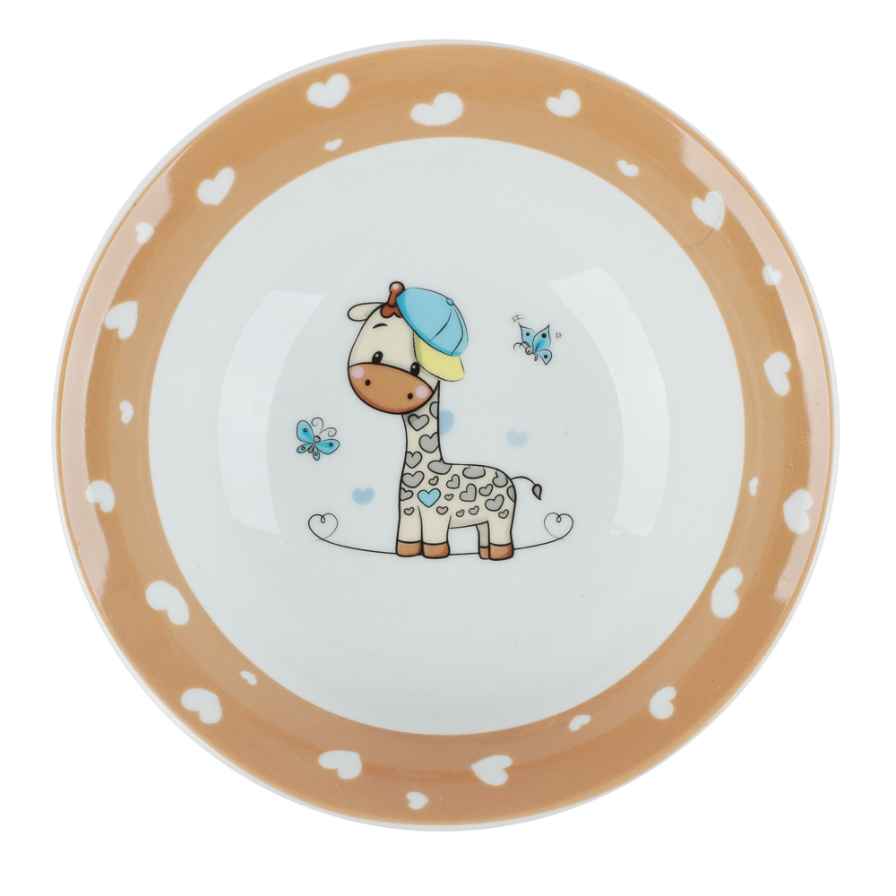 Набор посуды 3пр, тм MILLIMI Жираф, фарфор - #7