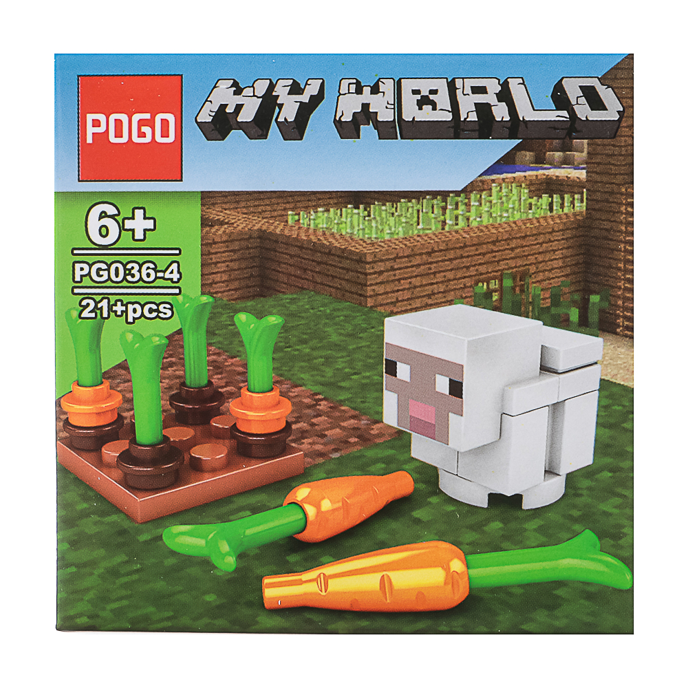 Конструктор "Игровой мир" 21-28 дет., ABS, 7х4,5х7 см, 6 видов - #14