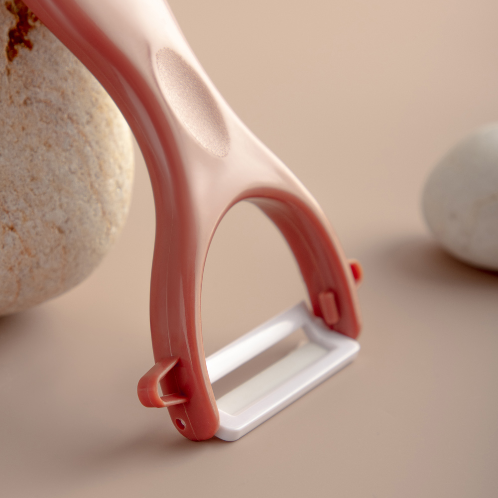 SATOSHI Катто Овощечистка, керамическое горизонтальное лезвие - #6