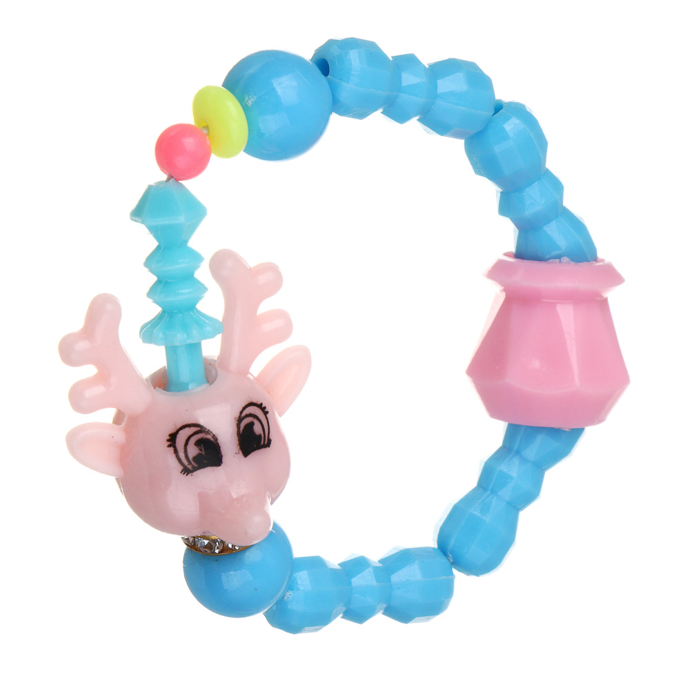 ИГРОЛЕНД Игрушка-сюрприз "Весёлые бусины", 3в1, PP, 10x9см, 8 видов - #8