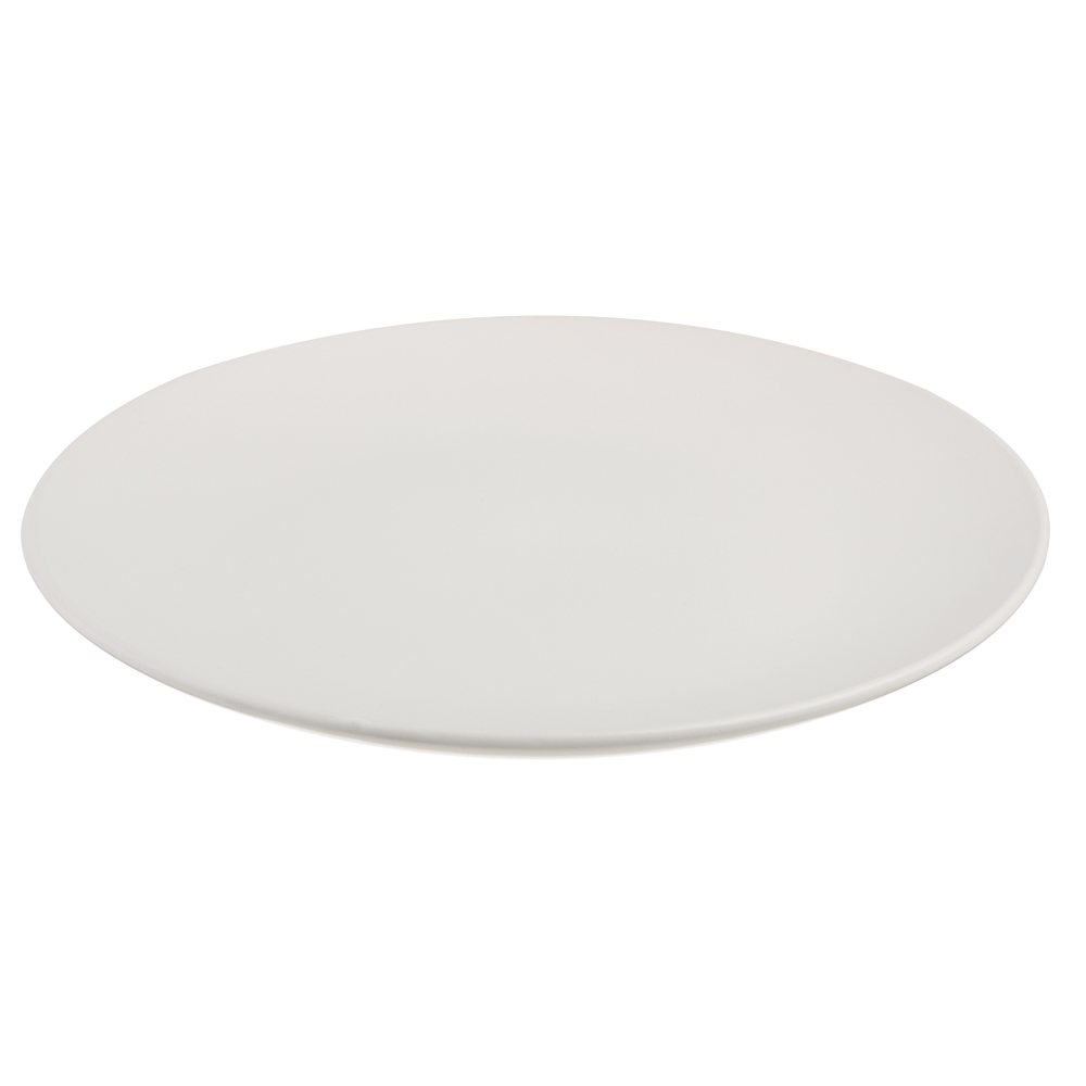 MILLIMI Тарелка подстановочная 27х3см, керамика, белый - #2