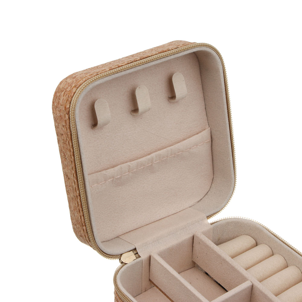 Шкатулка для украшений, 9,5x9,5x5 см, ПВХ, 4 дизайна - #5