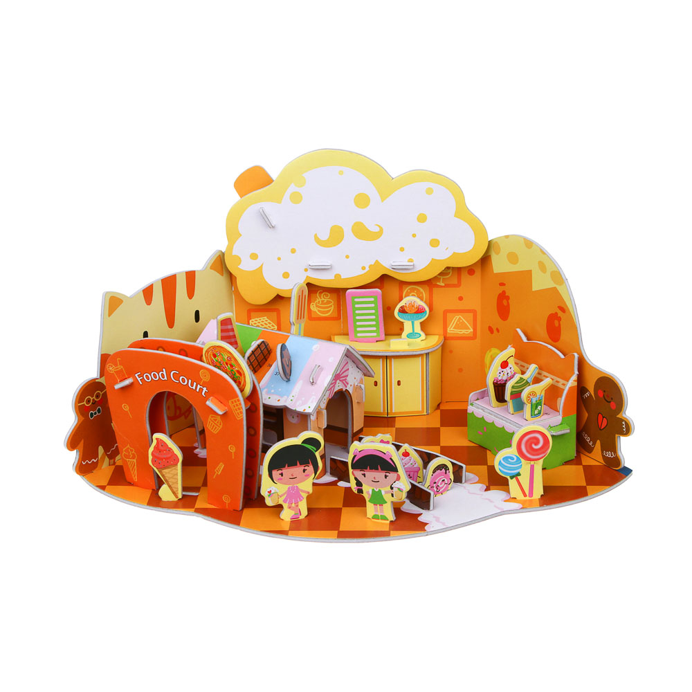 ХОББИХИТ Набор для творчества "Домик мечты", 21х28,5см,EPS, бумага, 4 дизайна - #7