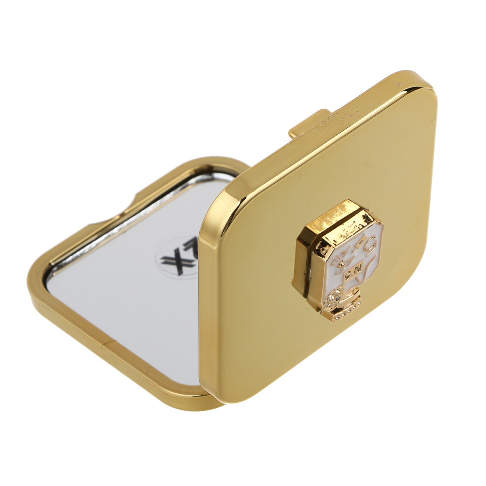 ЮНИLOOK Мирикл Зеркало карманное складное, зум х1, х2, пластик АБС, стекло, 6,3x6,3см, 3 цвета - #4