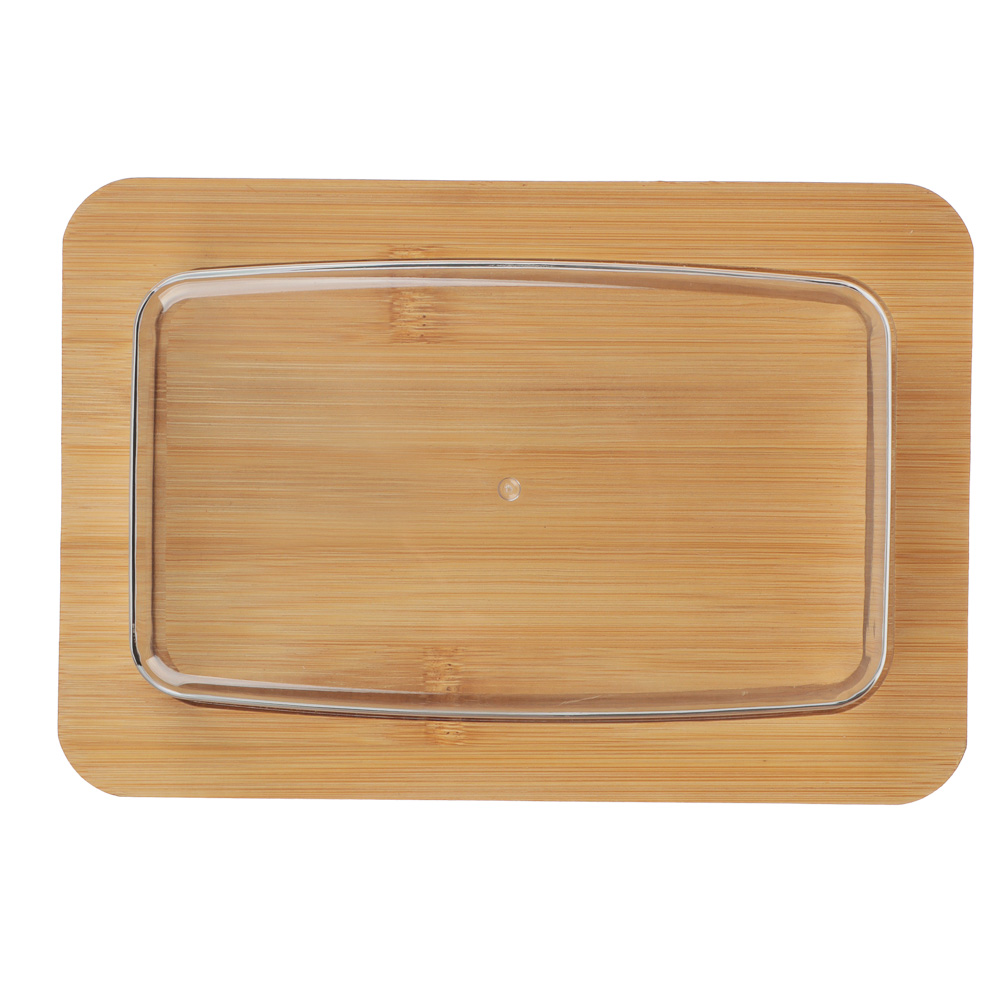 Масленка тм VETTA, 20,5x14x6,4см, пластик, бамбук - #6