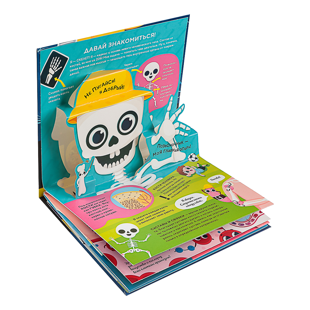 МАЛАМАЛАМА Книжка энциклопедия "Почемучка", картон, 20,8х17,4см, 10 стр., 5 дизайнов - #4