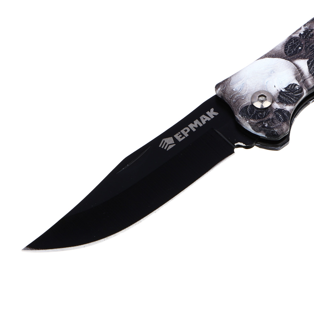 ЕРМАК Нож туристический складной, 15,8 см, нерж.сталь, пластик - #3
