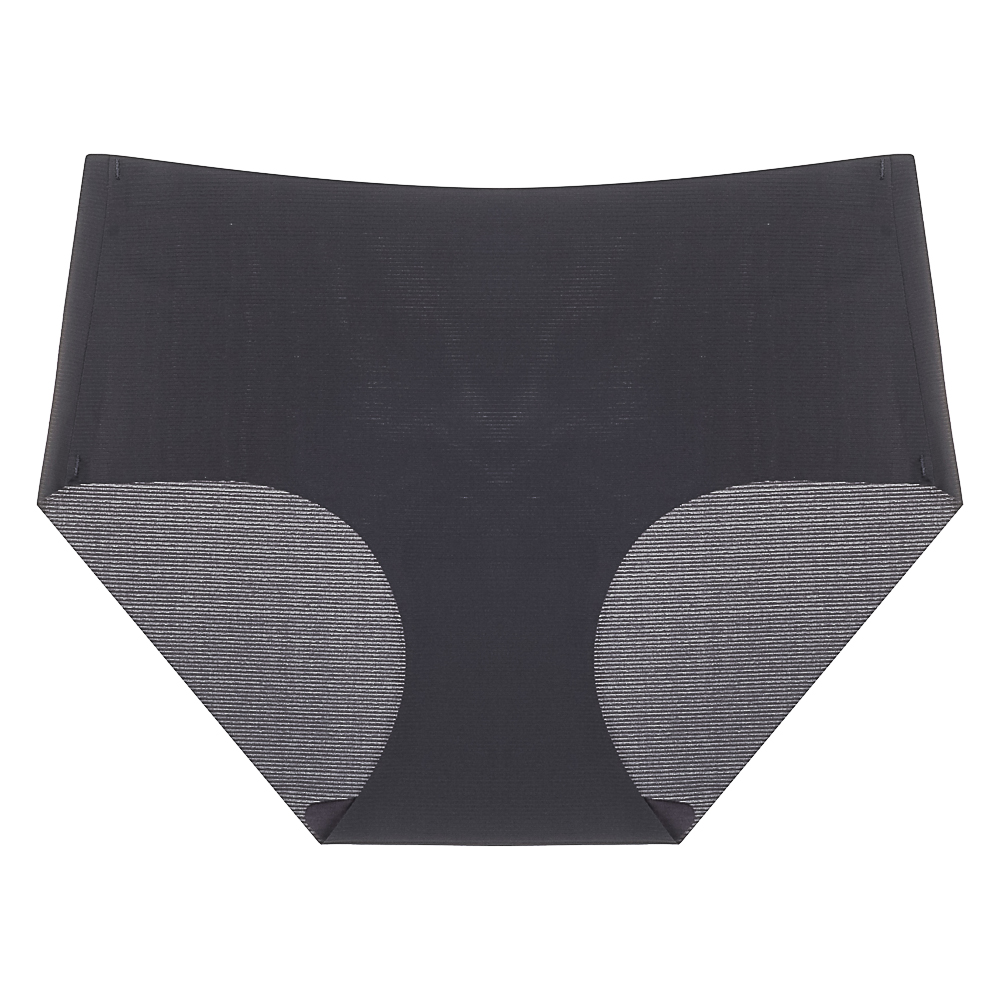 RS Трусы-слипы женские бесшовные в рубчик, р. 46, 85% нейлон, 15% спандекс, разноцветные, арт. 2036R - #8