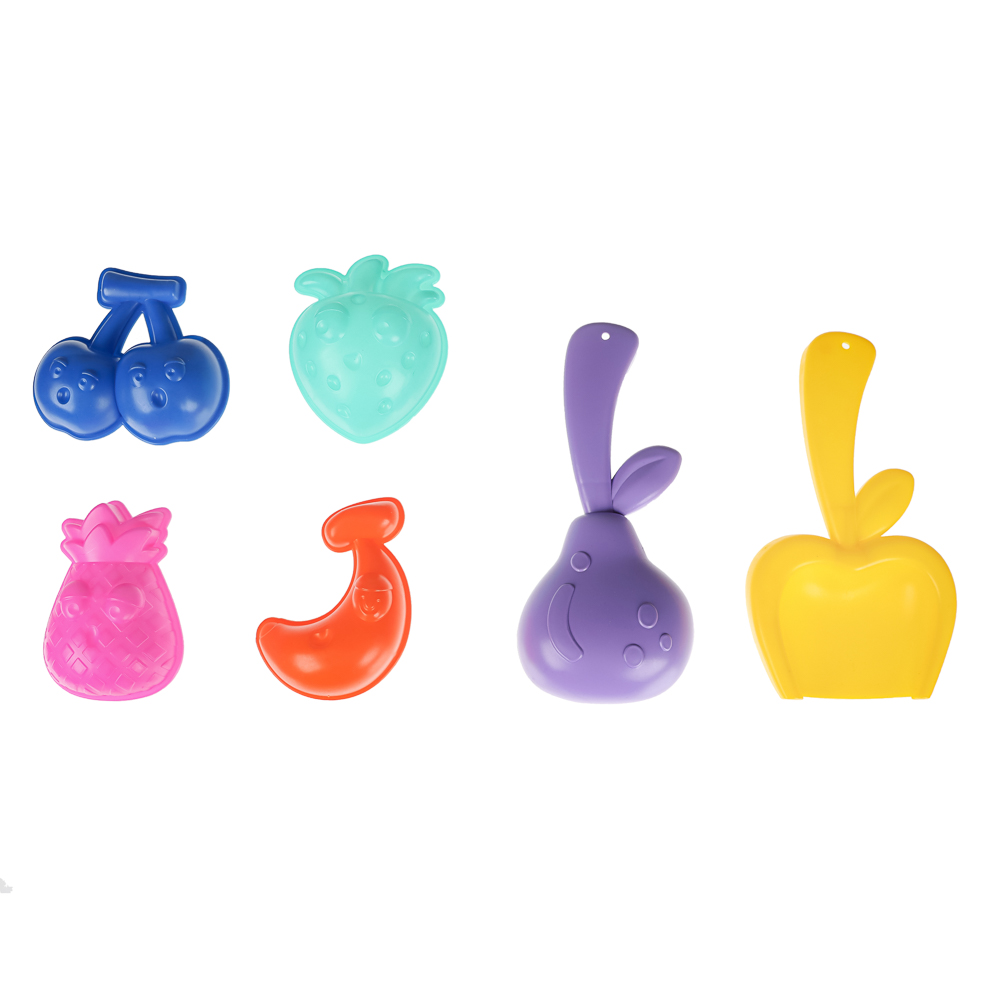 Набор для игры в песке, ИГРОЛЕНД, 6 предметов, пластик, для детей 3+ - #5