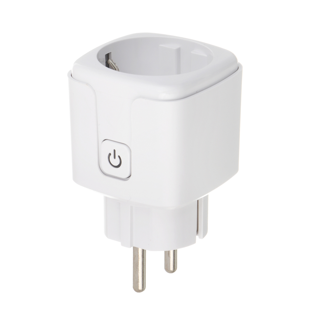 Сетевая розетка Smart BY, Tuya, Алиса Wi-Fi, 10 А, 110-240 В, 50/60 Гц, белый - #6