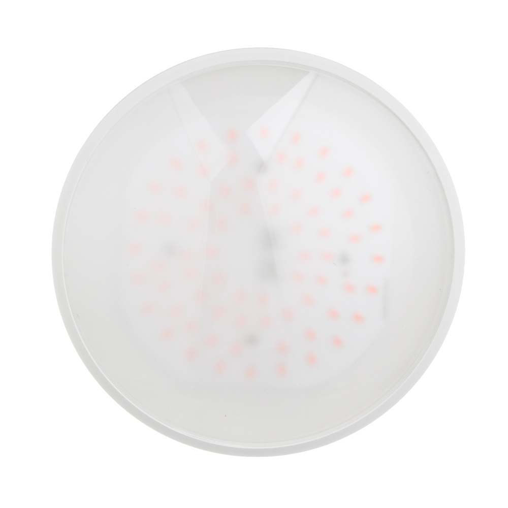 INBLOOM Лампа светодиодная для растений 72LED фиолетовый, 13x8см, E27, 15Вт, 220В, пластик - #4