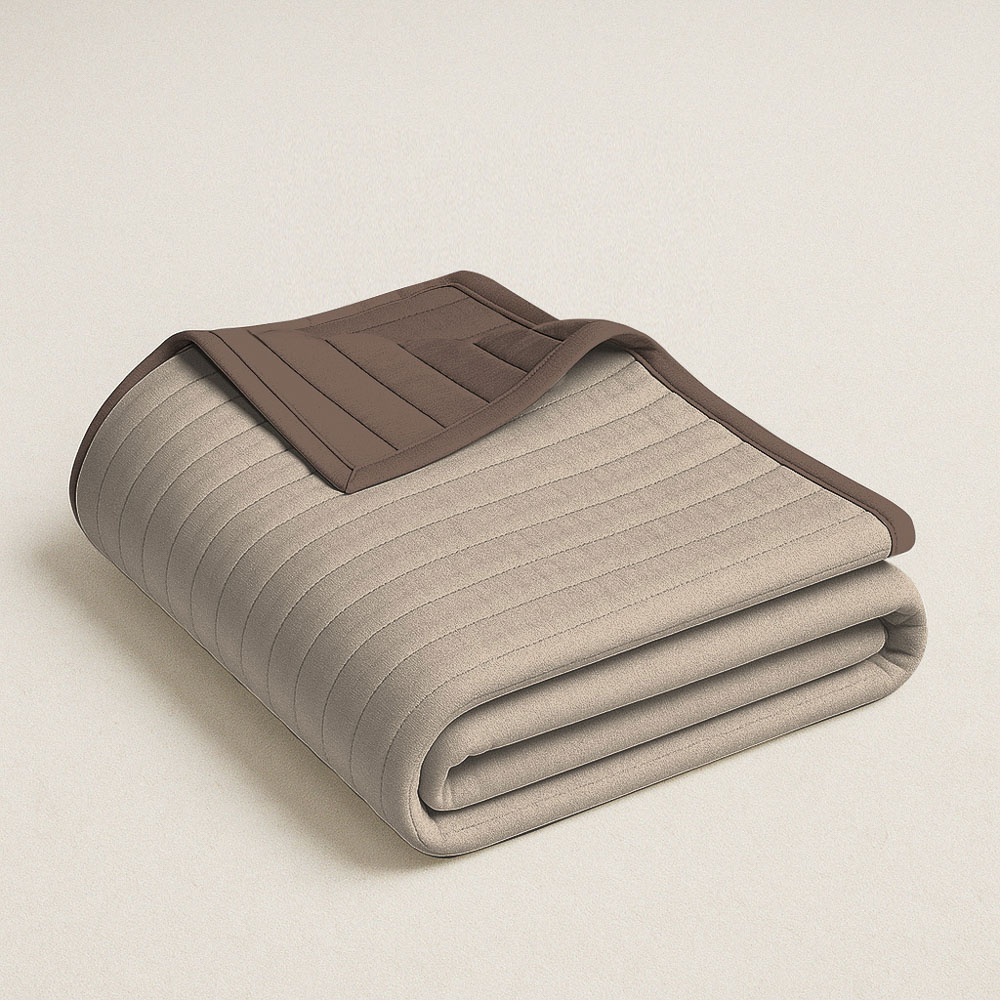 PROVANCE Мосс Покрывало стеганое двустороннее 180х200см, 100% полиэстер, 2 цвета - #1