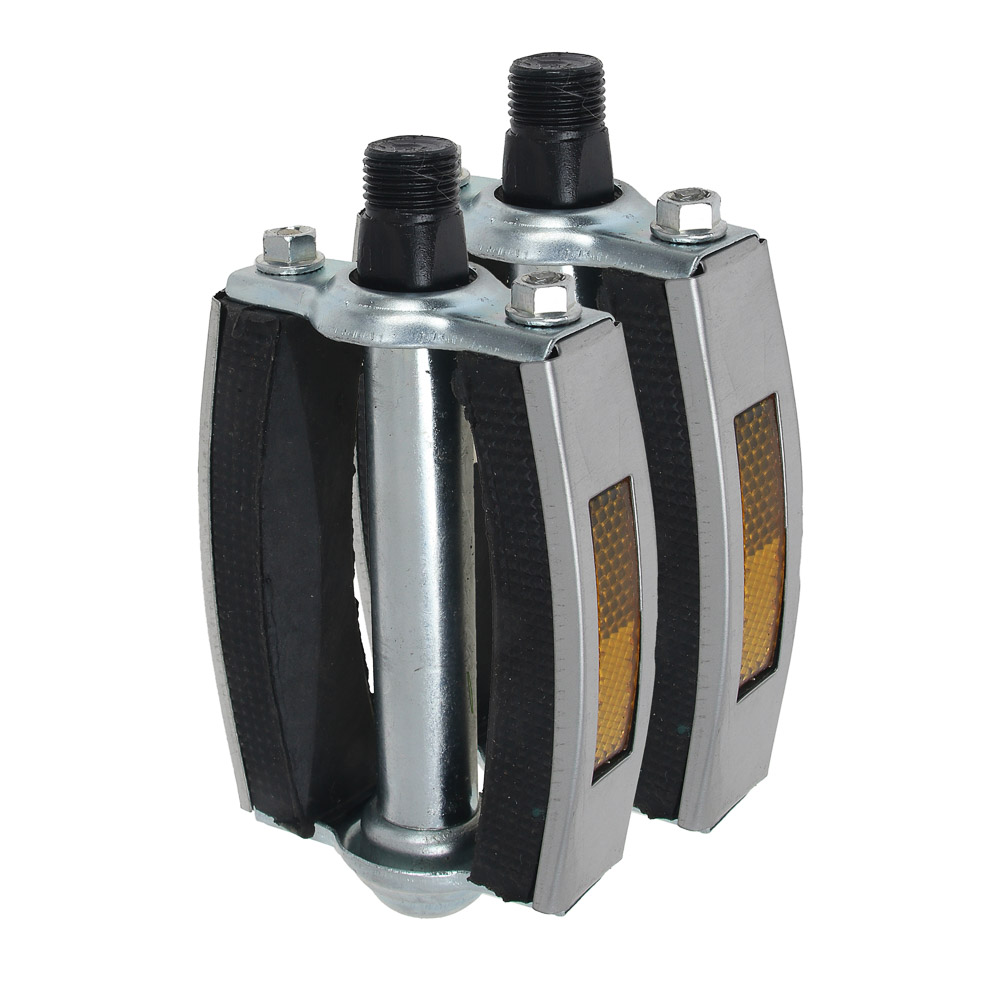 Педали для велосипеда, тм BY SPORT, 2шт, 12х7см, резина, металл - #4