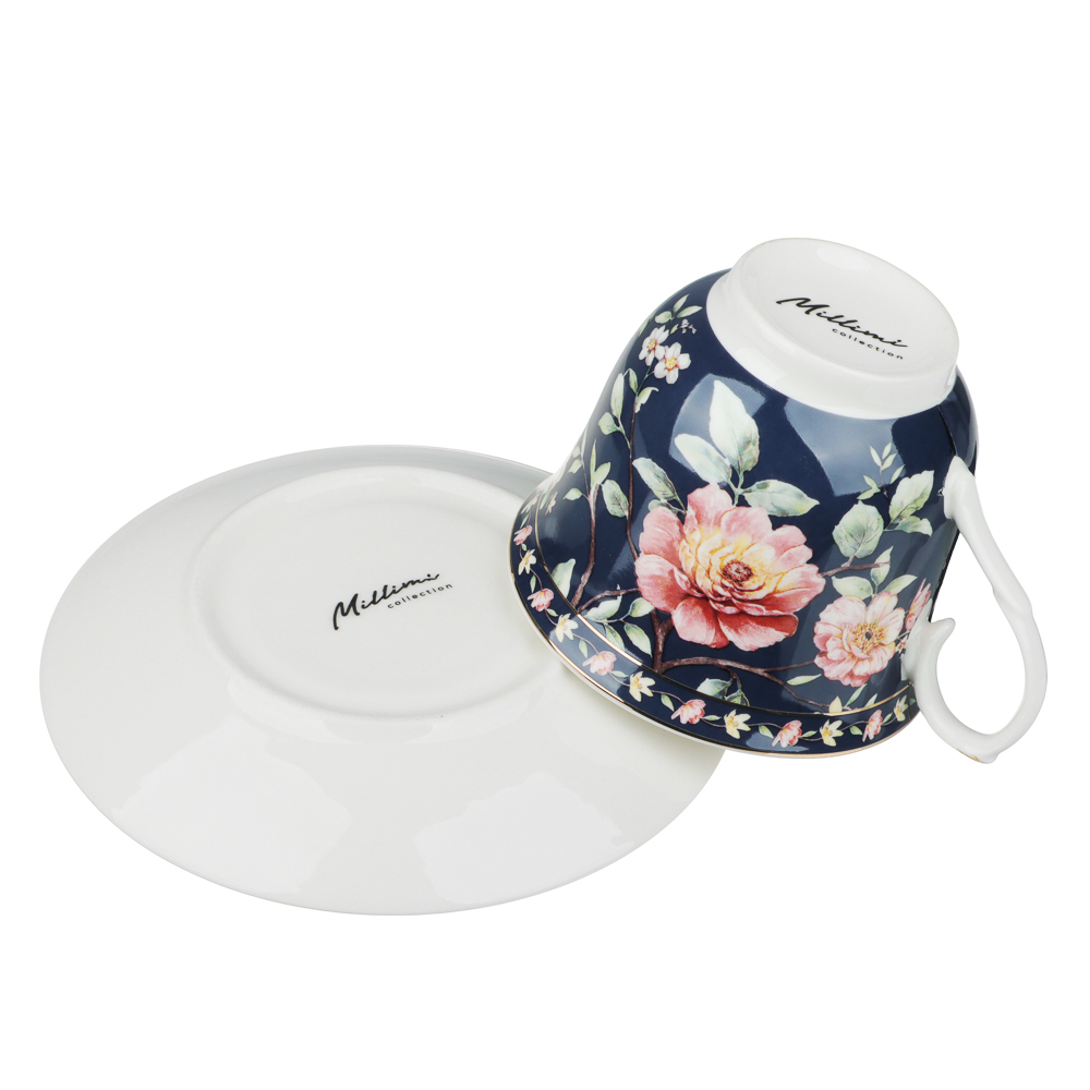 Набор чайный 4 пр., 225мл, MILLIMI, Кобальт, фарфор - #6