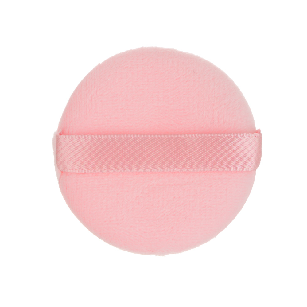 Набор для визажа 5 шт (спонжи 2 шт, кисти 3 шт) тм ЮНИLOOK, ЭВА, ПУ, пластик, нейлон, 3 цвета - #12