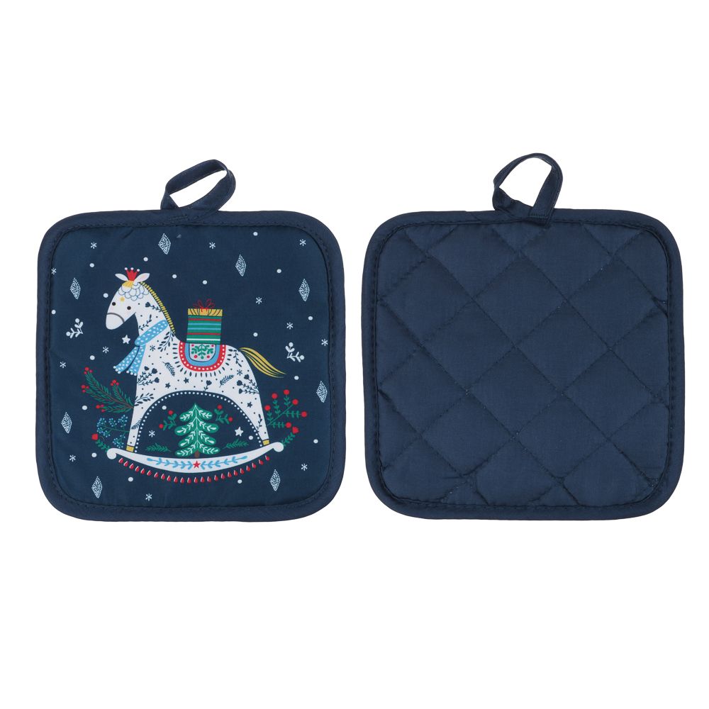 PROVANCE Нордик Прихватка, 17х17см, 100% полиэстер, лошадка - #2