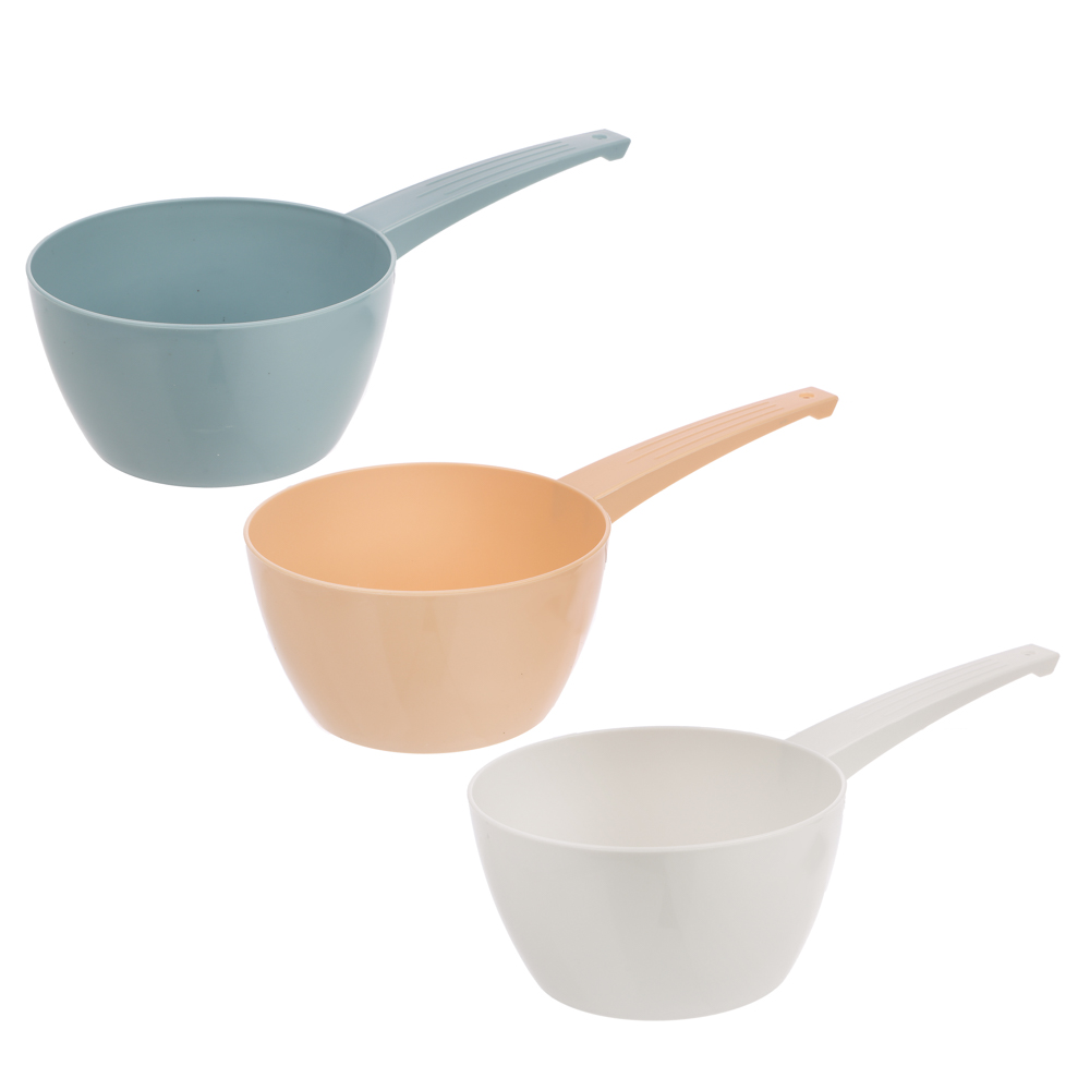 Ковш пластмассовый 1л, 3 цвета - #1