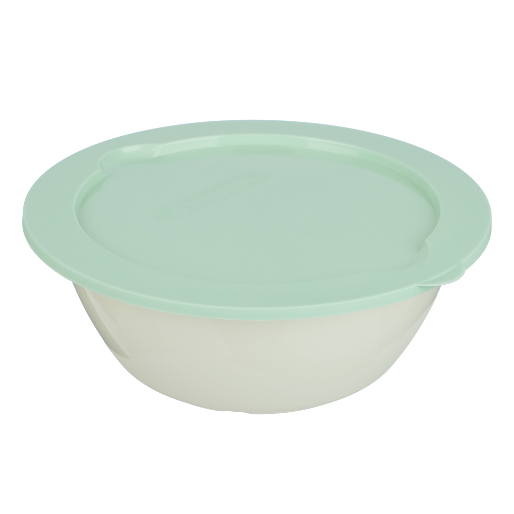 Набор салатников с крышкой Velvet 3шт (3,9л; 2,1л; 1,1л), пластик - #5