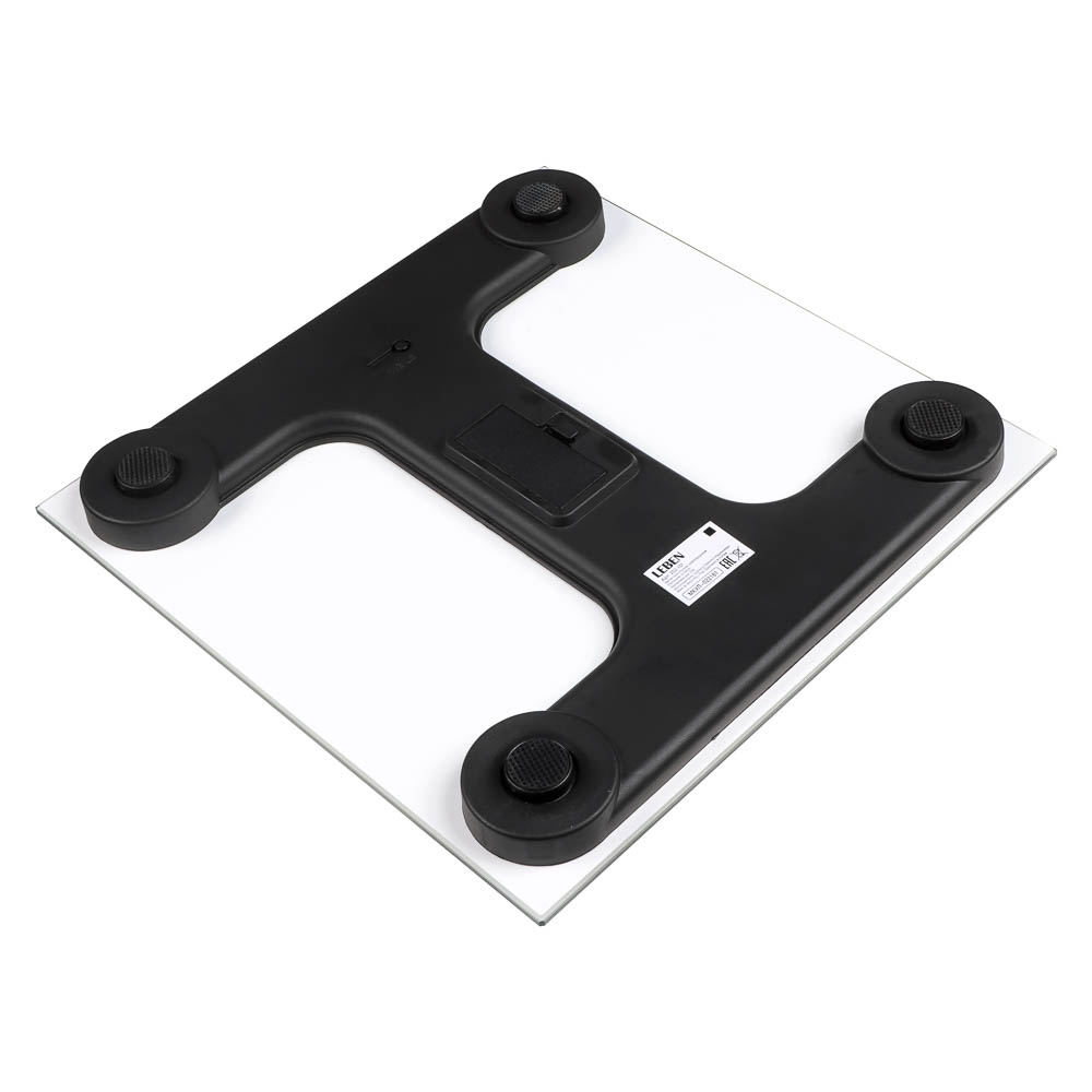 LEBEN Весы напольные электронные "Grey", ЖК-дисплей, макс. нагр.до 180кг - #6