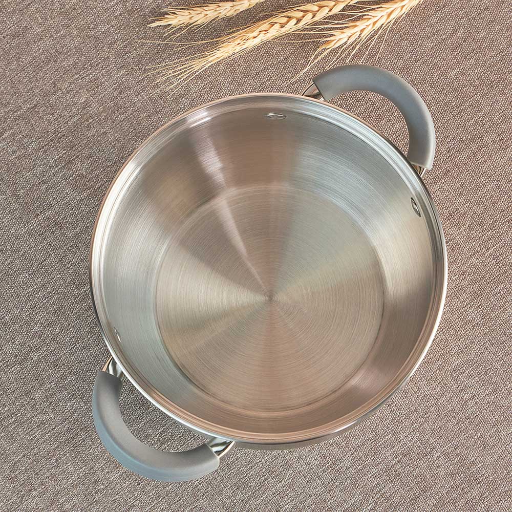 VETTA Вена Кастрюля 24х13,5см. 6,0л. со стекл. крышкой, индукция - #10