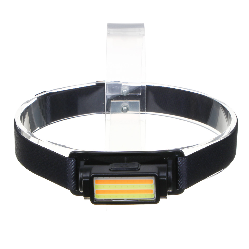 ЕРМАК Фонарь налобный, LED+COB, 4 режима, 500мАч, зарядка Туре-С, 80х33х33 мм, пластик, красный свет - #2