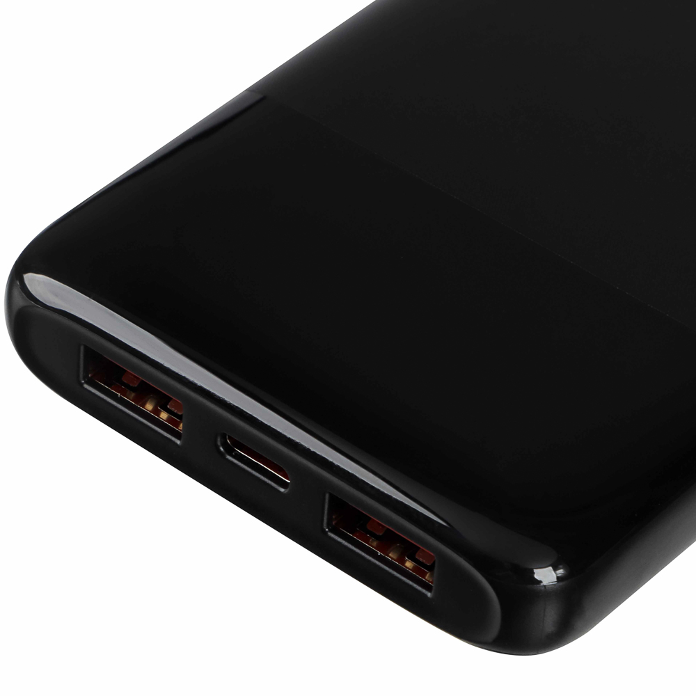 hoco. Аккумулятор мобильный модель J121, 10000 мАч, дисплей 22,5W, цвет: черный - #8