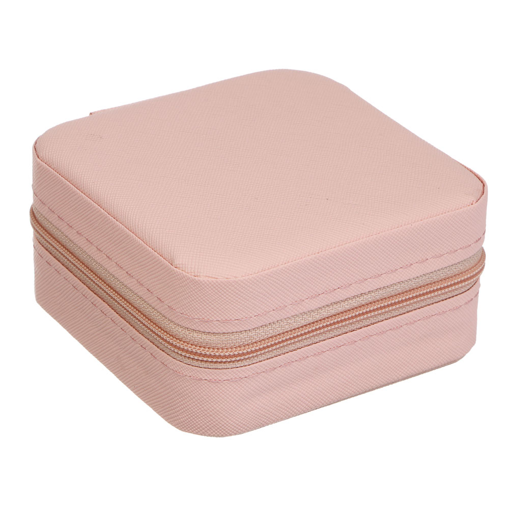 Шкатулка для украшений, 9,5x9,5x5 см, ПВХ, 5 цветов - #2