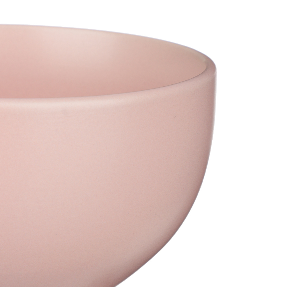 Салатник 14см, тм MILLIMI розовый, керамика - #2