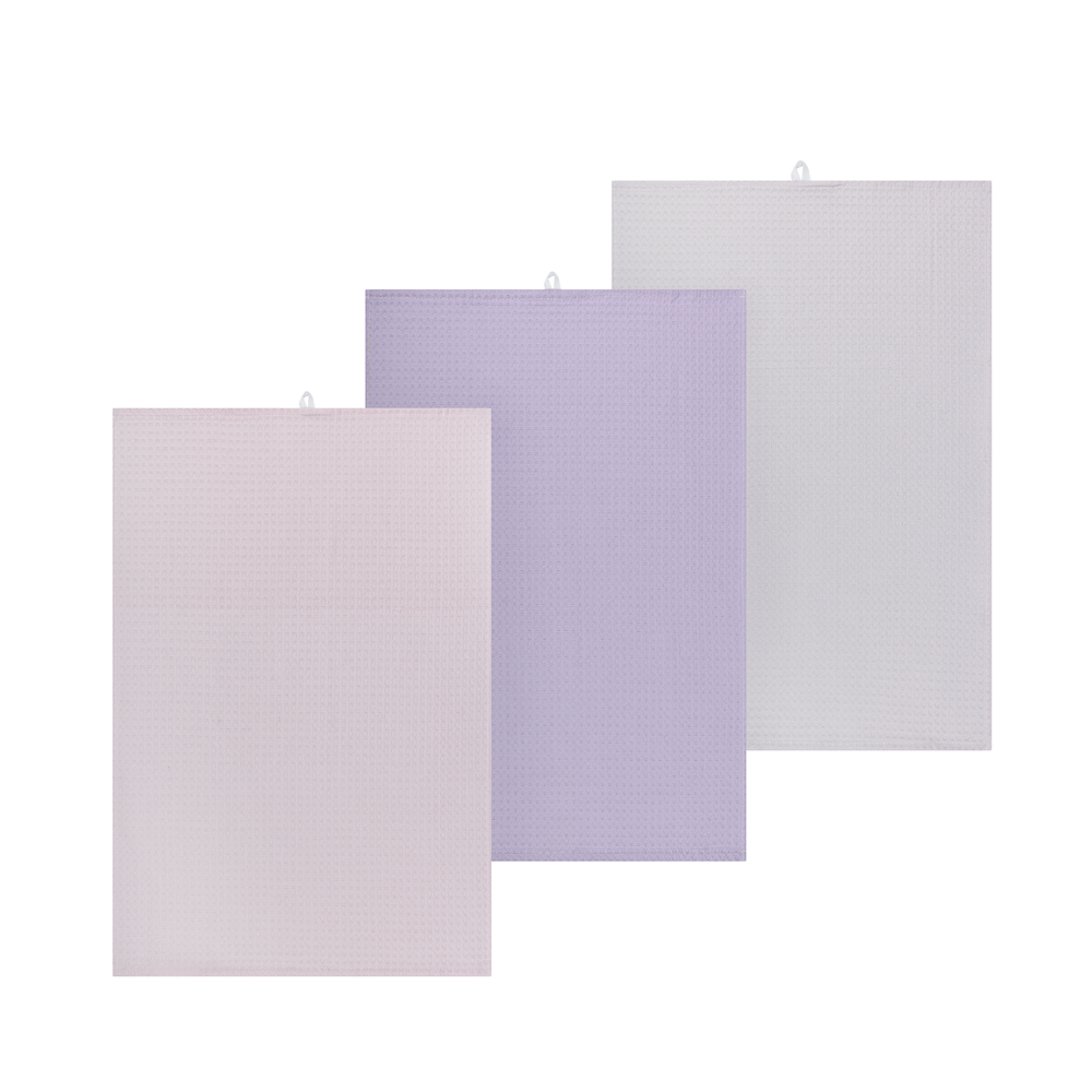 PROVANCE Ботаника Комплект вафельных полотенец 3шт, 40х60см,100% хлопок - #3