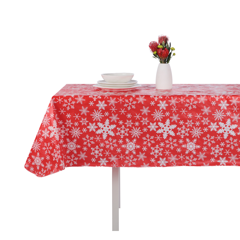 PROVANCE Щелкунчик Скатерть ПЕВА на текстильной основе, 132х178см, 50% полиэстер, 50% ПЕВА - #5