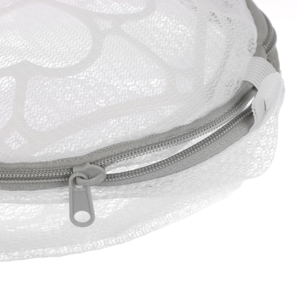 Мешок для стирки белья тм VETTA, цилиндр, на замке, пластик, полиэстер, d15х16h см - #3