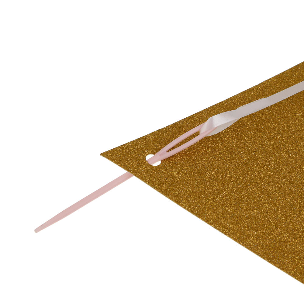 Fntastic Растяжка "Флажки", 12 треугольников, глиттер, бумага - #5