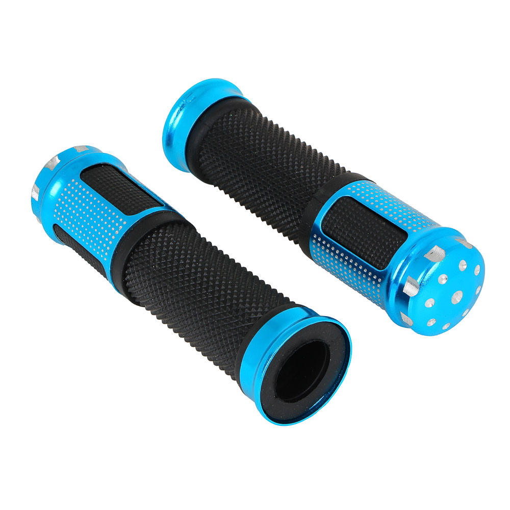 Грипсы велосипедные, тм BY SPORT, 2шт., 13см, алюминий, резина, 3 цвета - #2