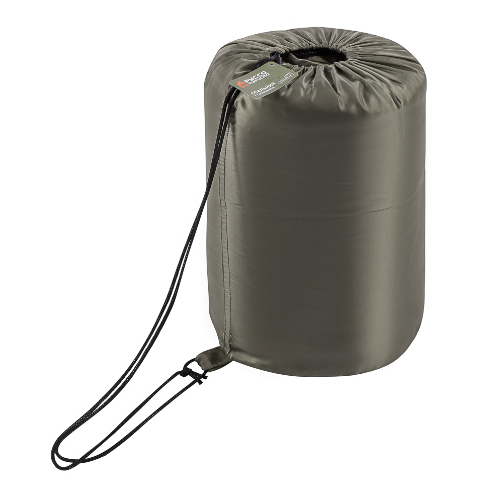 Спальник с капюшоном Экстрим тм РУССО ТУРИСТО, 210х75см, полиэстер 170T, 1300гр., 350г/м2, -10С - #16