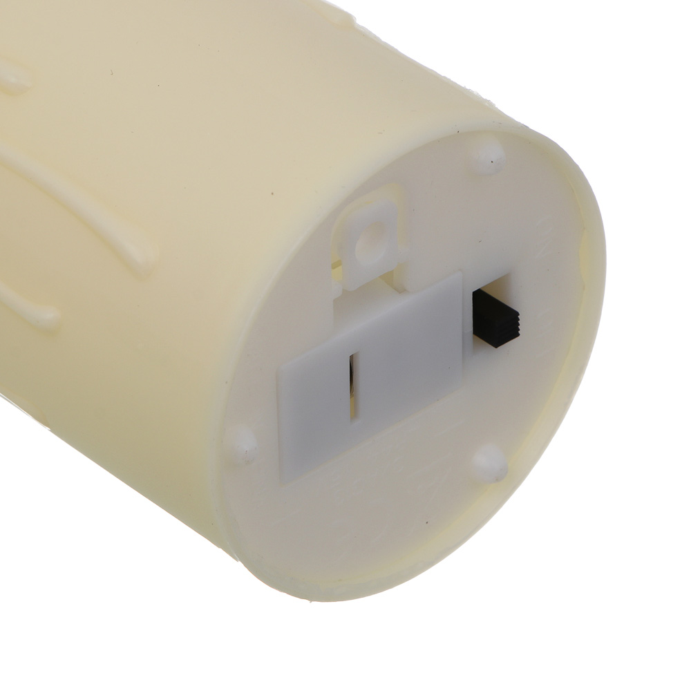 СНОУ БУМ Светильник декор. LED в виде свечи, 5x11см, PP, 3хAG13, 1 режим, эффект движ. пламени - #4