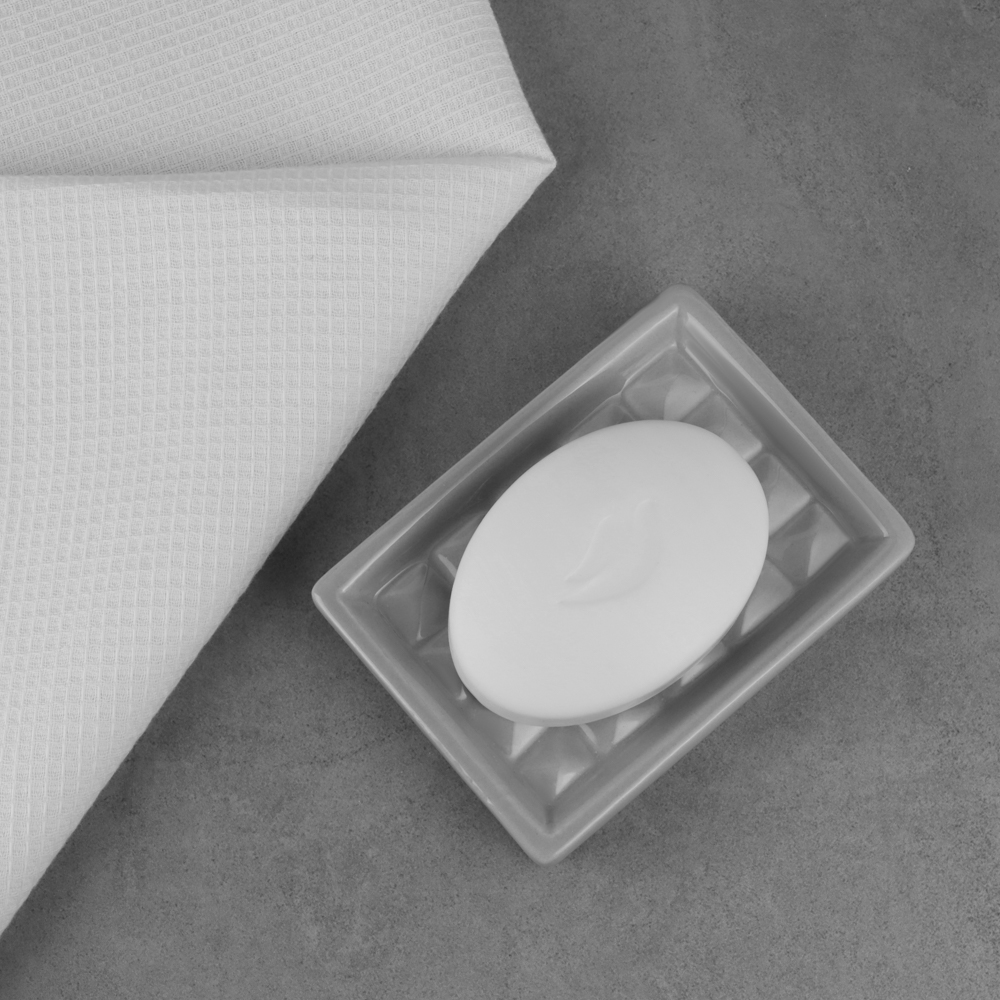 VETTA Мыльница "Грани будущего", керамика, серый - #3