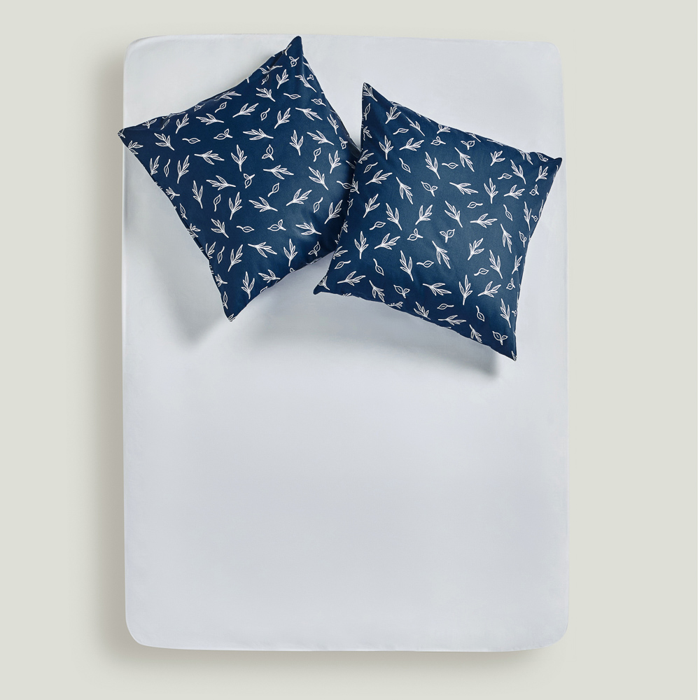 PROVANCE Нэви Наволочки 70х70см, 100% хлопок, бязь, 2шт, синий - #7