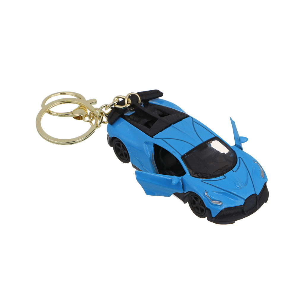 Брелок тм LADECOR "Машинка", пластик, металл, цвета в ассортименте - #6