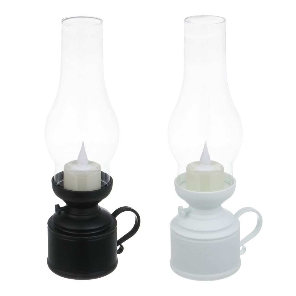 Светильник LED декоративный,7х9,5x24,5 см, 3хААА, пластик, 2 цвета - #1