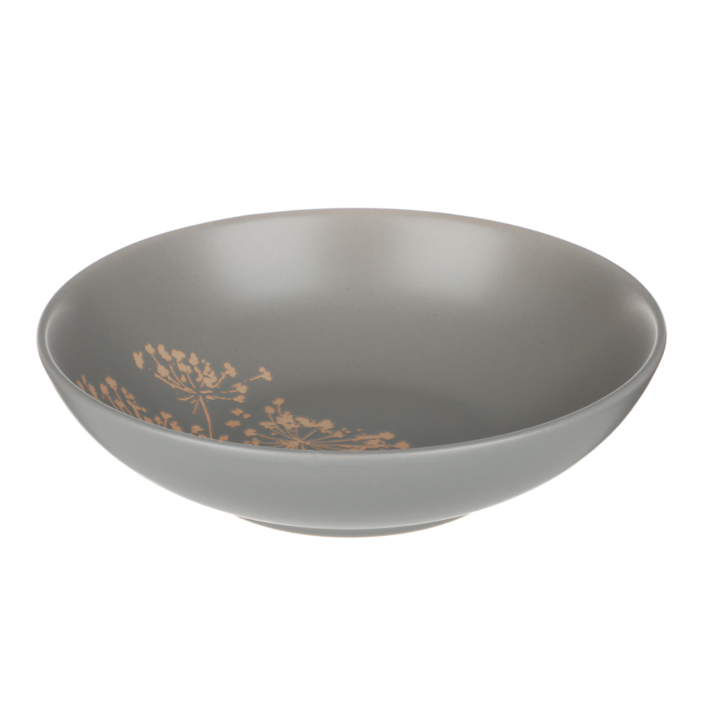 MILLIMI Амми Салатник, 20х5см, 700мл, серый - #1