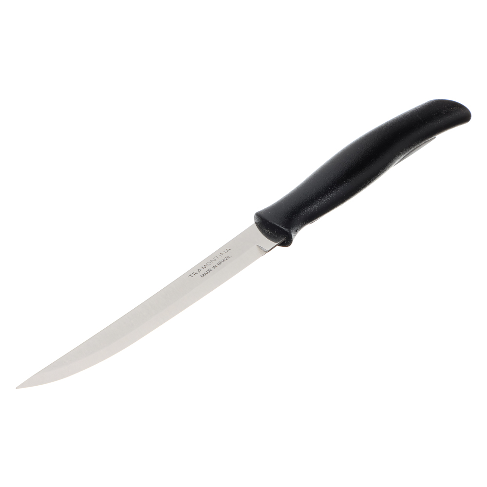 Кухонный нож 12,7 см Tramontina Athus, черная ручка, 23096/005 - #1