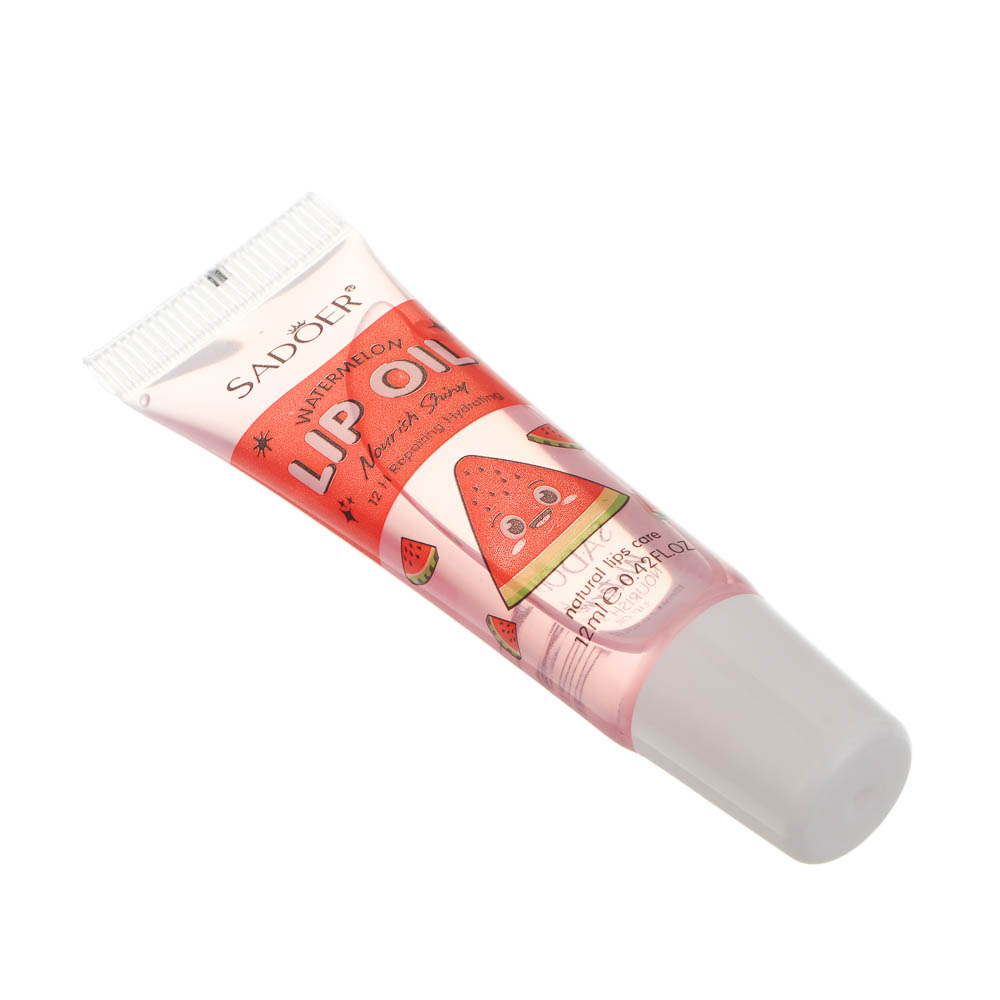 Масло для губ увлажняющее с ароматом арбуза тм Sadoer, 12мл - #3