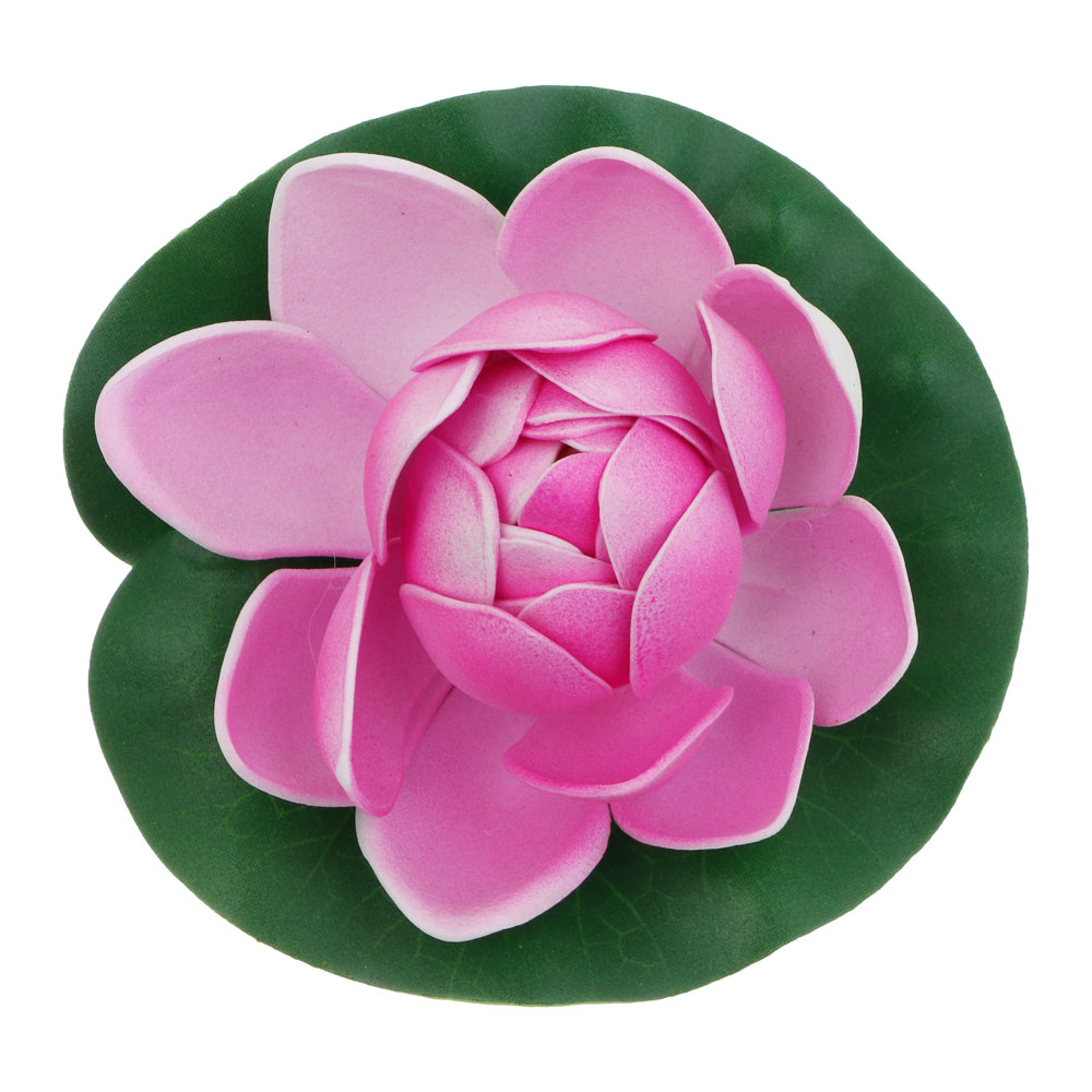 Кувшинка декоративная для пруда тм INBLOOM, d10.5 см, ПВХ - #3