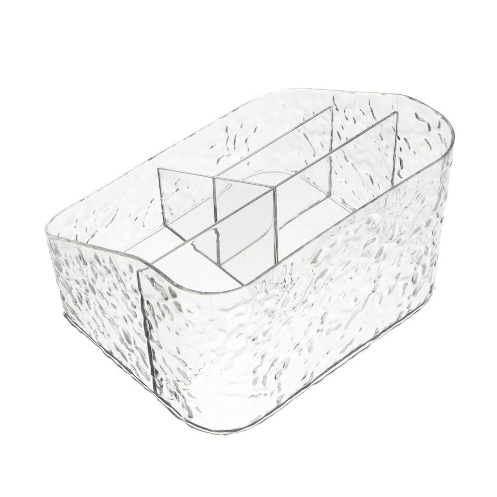 Органайзер для косметики и визажа тм ЮНИLOOK Ice 17,5х15х11см, пластик PET, #25667 - #3