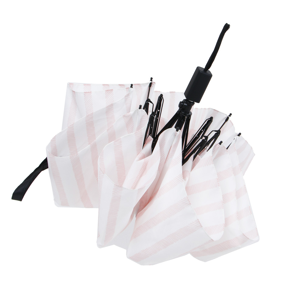 Зонт компакт, механика, металл, пластик, эпонж, d96см, 8 спиц, цвета в ассортименте - #5